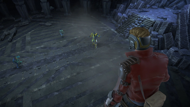“Hey look! I’m a distraction!” Goddammit Peter Quill.